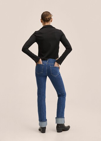 Regular Jeans 'Philipa' de la MANGO pe albastru