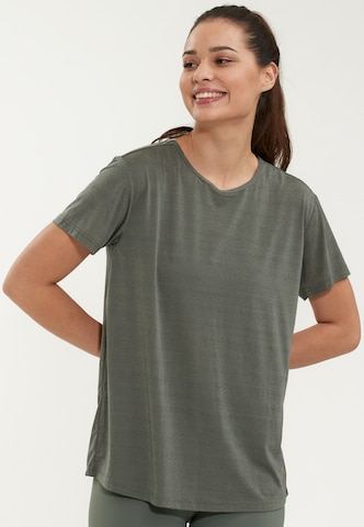 Athlecia Performance Shirt 'LIZZY' in Green: front