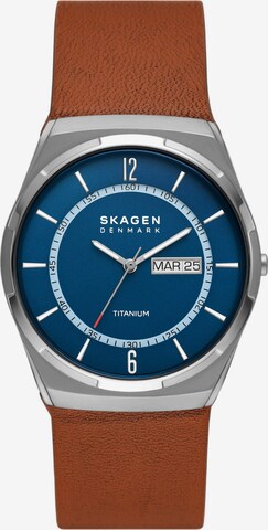 SKAGEN Uhr in Blau: predná strana