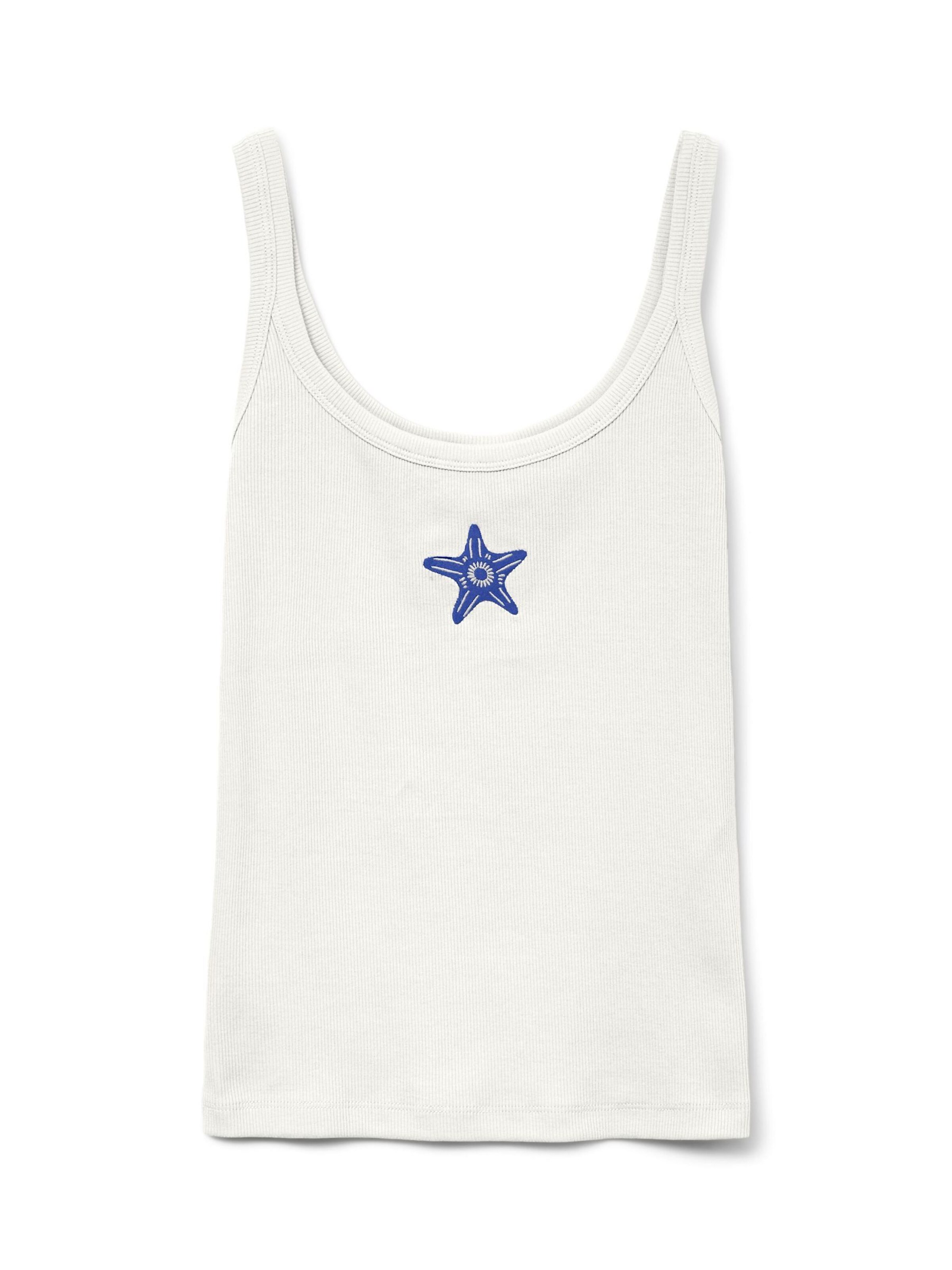 VERO MODA Top 'VMDiana' in Wit: voorkant