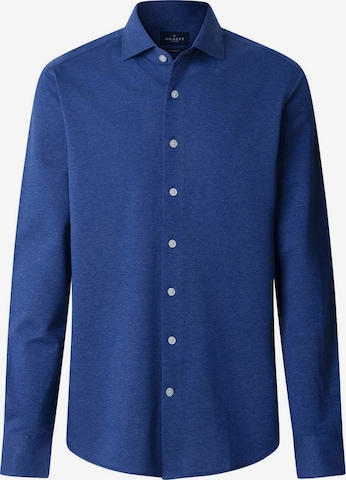 Chemise Hackett London en bleu : devant