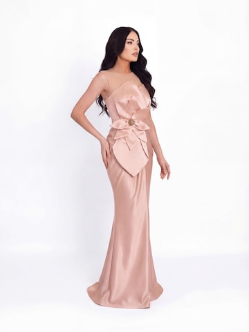 acob a porter Evening dress in Pink