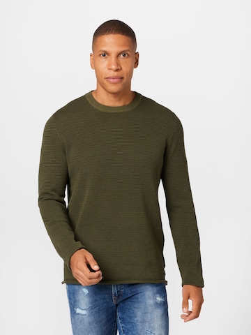 Only & Sons Sweater 'NIGUEL' in Green: front