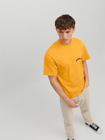 T-Shirt 'BRINK' JACK & JONES en orange