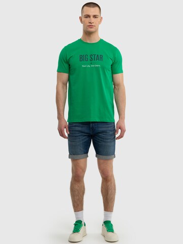 BIG STAR Shirt 'Bruno' in Green