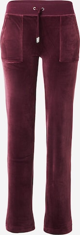 regular Pantaloni 'Del Ray' di Juicy Couture in rosso: frontale