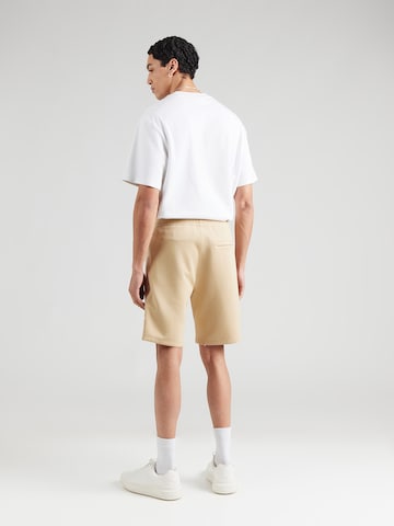 Karl Lagerfeld - regular Pantalón en beige: atrás