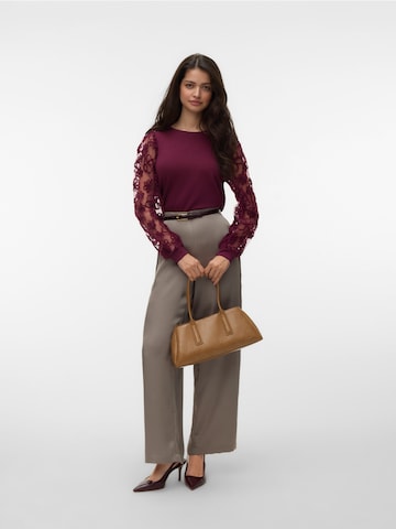 Tricou 'VMHALI' de la VERO MODA pe roșu