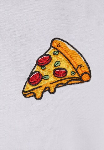 Mister Tee - Camisola 'Pizza Love' em branco