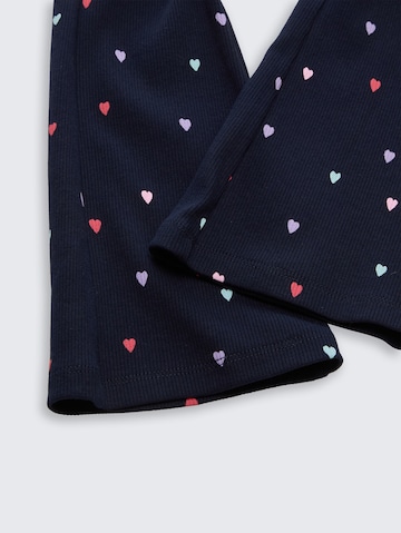 TOM TAILOR Flared Leggings in Blue