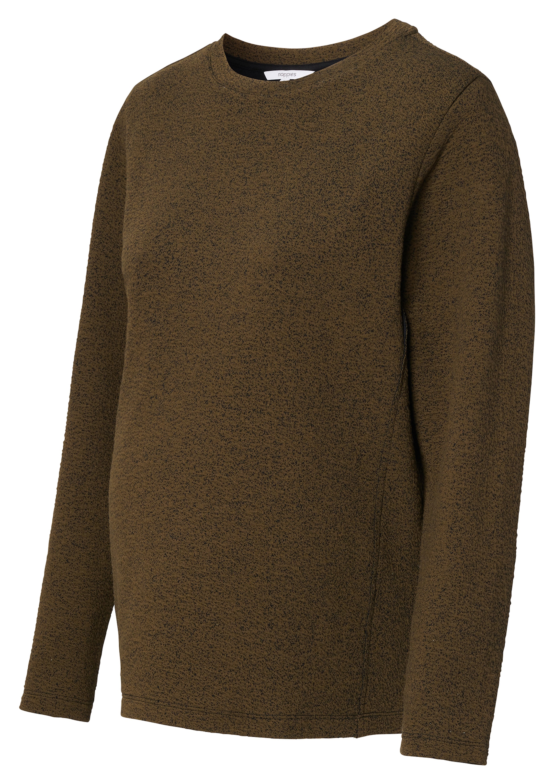 Bluză de molton 'Onarga' de la Noppies pe verde: față