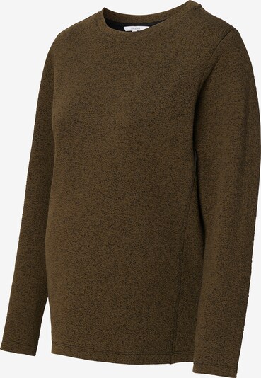 Noppies Sweatshirt 'Onarga' in de kleur Olijfgroen / Zwart, Productweergave