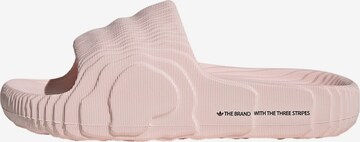 ADIDAS ORIGINALS Μιούλ 'Adilette 22' σε ροζ: μπροστά