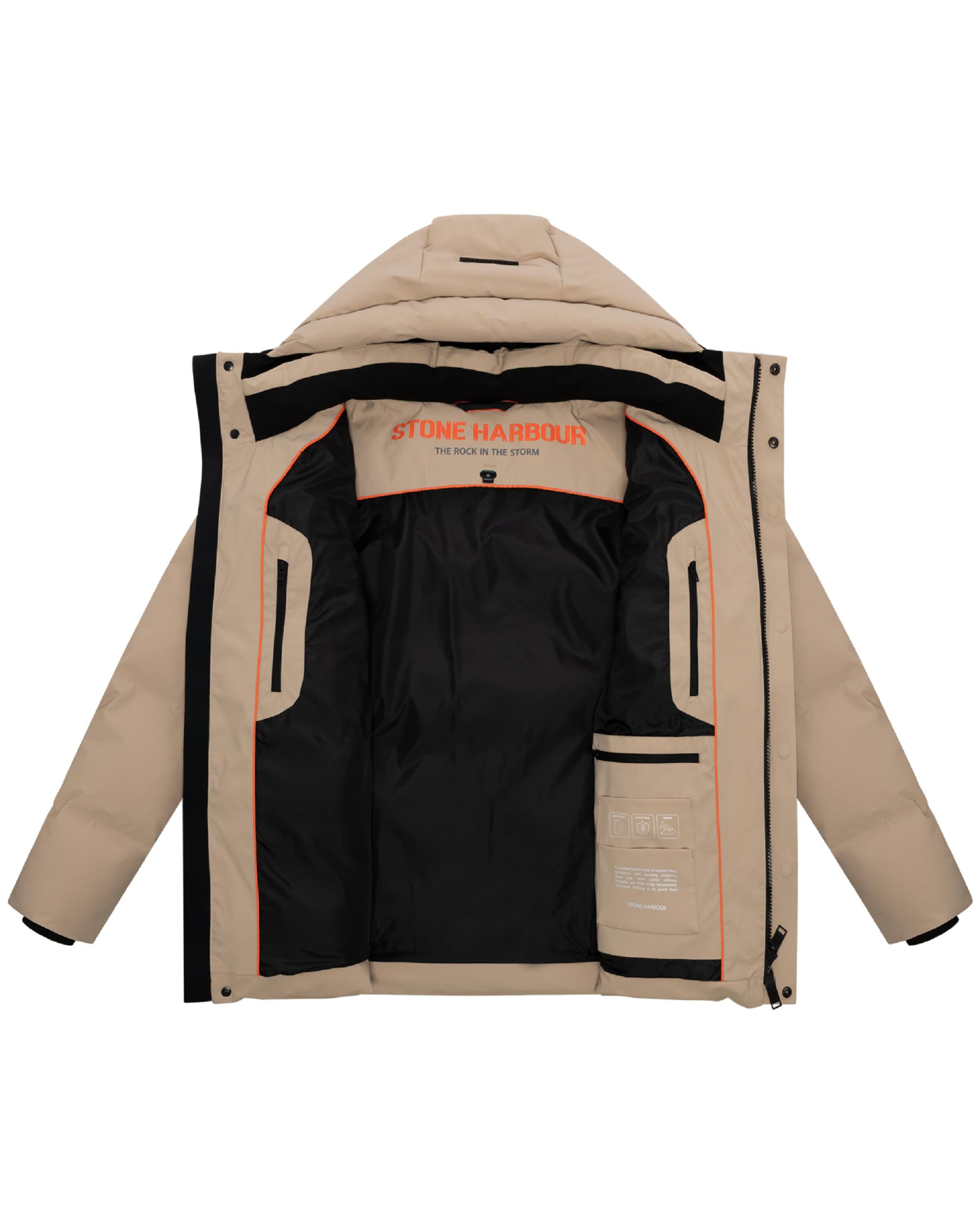 Giacca funzionale 'Taviaan XX' di STONE HARBOUR in beige