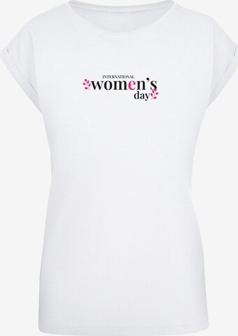 T-shirt 'WD - International Women's Day 5' Merchcode en blanc : devant