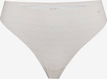 String ' Sensation Allover Print Thong ' JOOP! en beige : devant