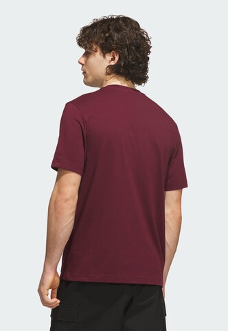T-Shirt fonctionnel ADIDAS SPORTSWEAR en rouge