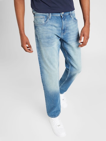 QS by s.Oliver Regular Jeans 'Pete' in Blauw: voorkant