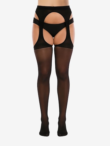 Collants 'Heaven 20' Biggi Big en noir : devant