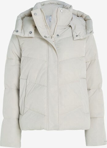 Calvin Klein Winter Jacket in White: front