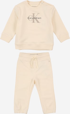 Calvin Klein Jeans Trenirka za tek | bela barva: sprednja stran