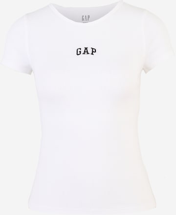 T-shirt Gap Tall en blanc : devant