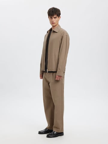 Veste mi-saison SELECTED en gris