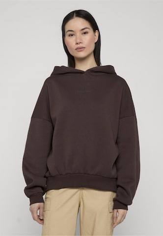 Felicious Sweatshirt in Braun: Vorderseite