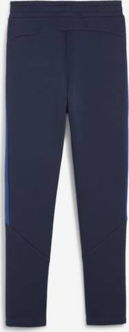 Coupe slim Pantalon de sport 'evoStripe' PUMA en bleu