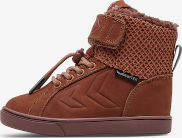 Hummel Sneakers 'Splash' in Brown: front