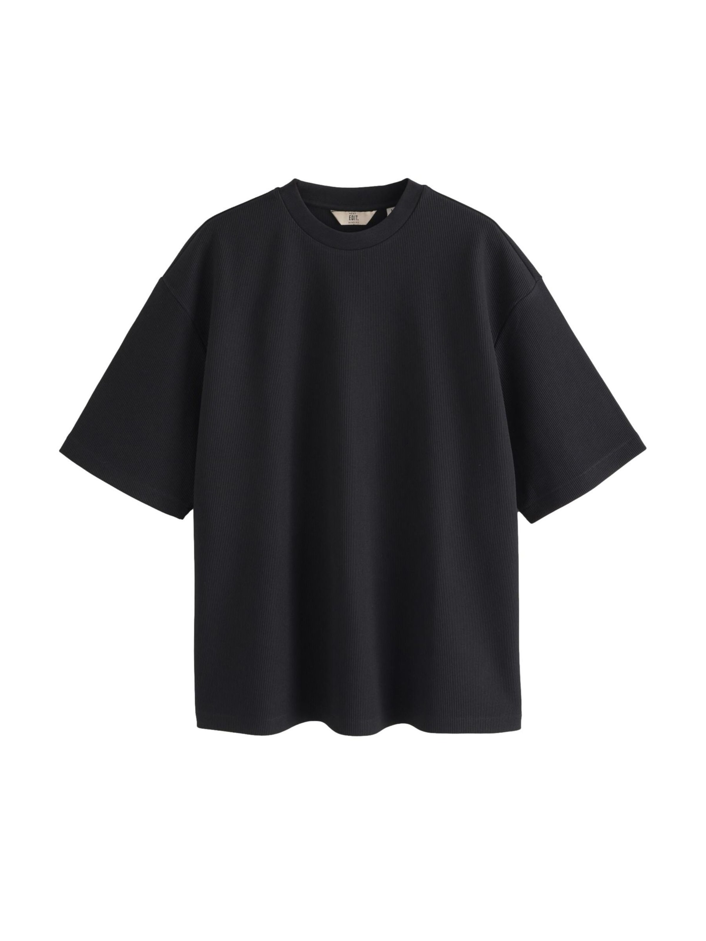 Next Футболка 'Edit' в Черный: спереди