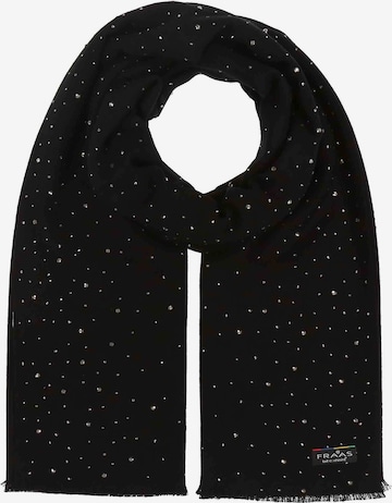FRAAS Oversizeschal in Schwarz: Vorderseite