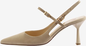 Escarpins à bride arrière 'Dory' Högl en beige : devant