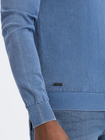 Ombre Pullover 'OM-Swos-0108' in Blau