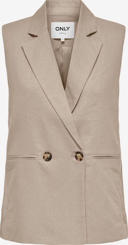 ONLY Suit Vest 'Caro' in Beige: front
