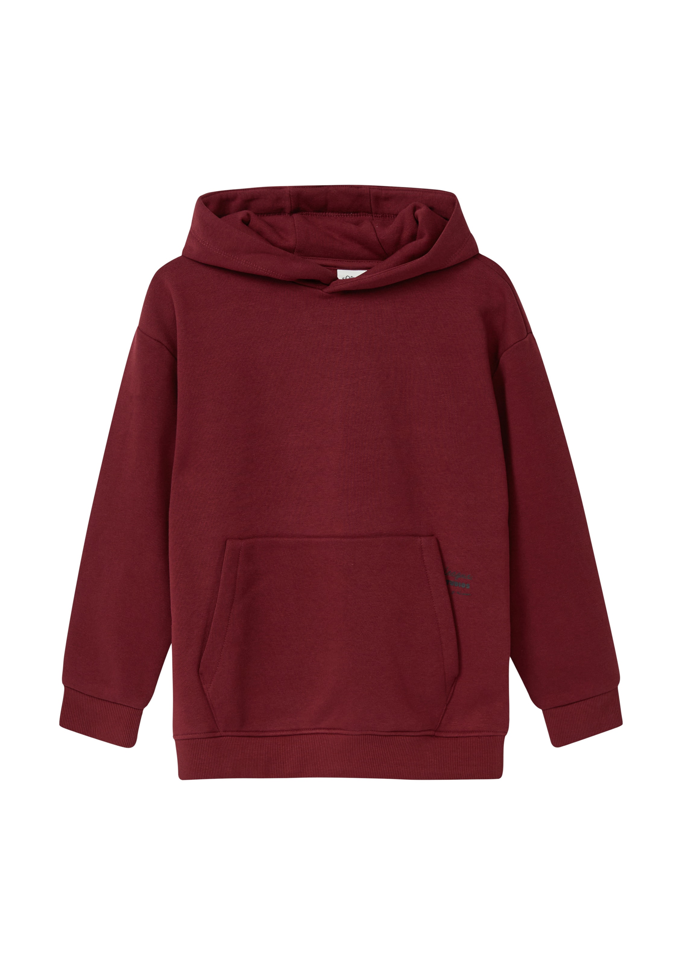s.Oliver Sweatshirt in Rot: Vorderseite