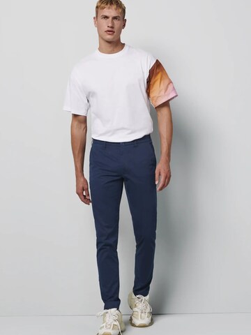 Regular Pantalon chino MEYER en bleu