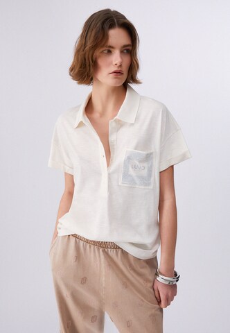 Maglietta di Liu Jo in bianco: frontale