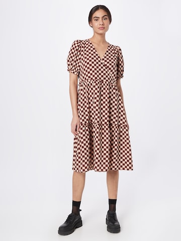 Monki - Vestido en rosa: frente