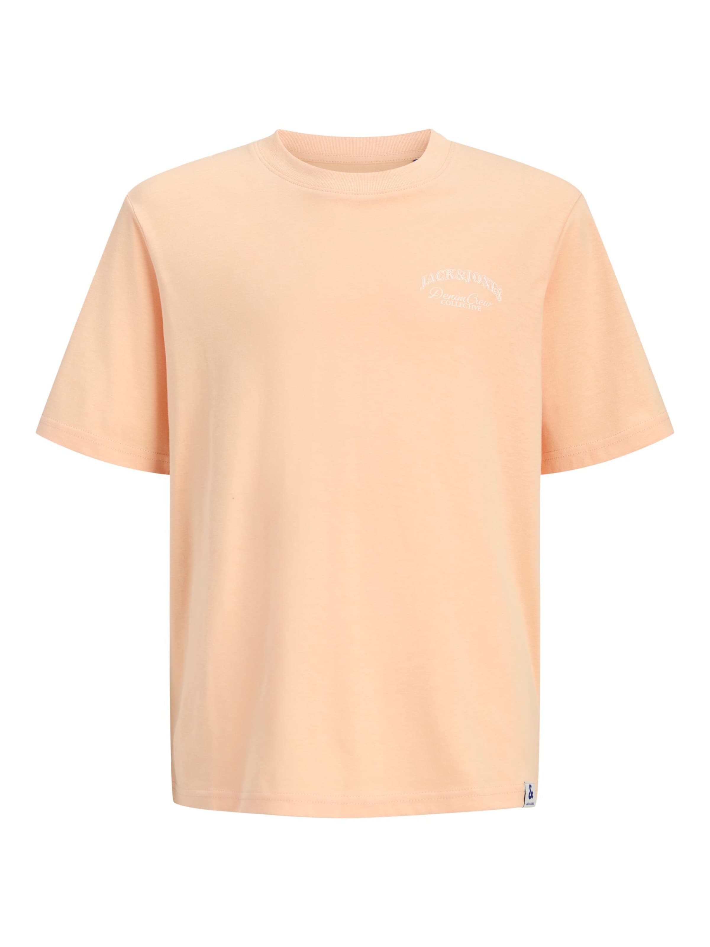 T-Shirt Jack & Jones Junior en beige : devant