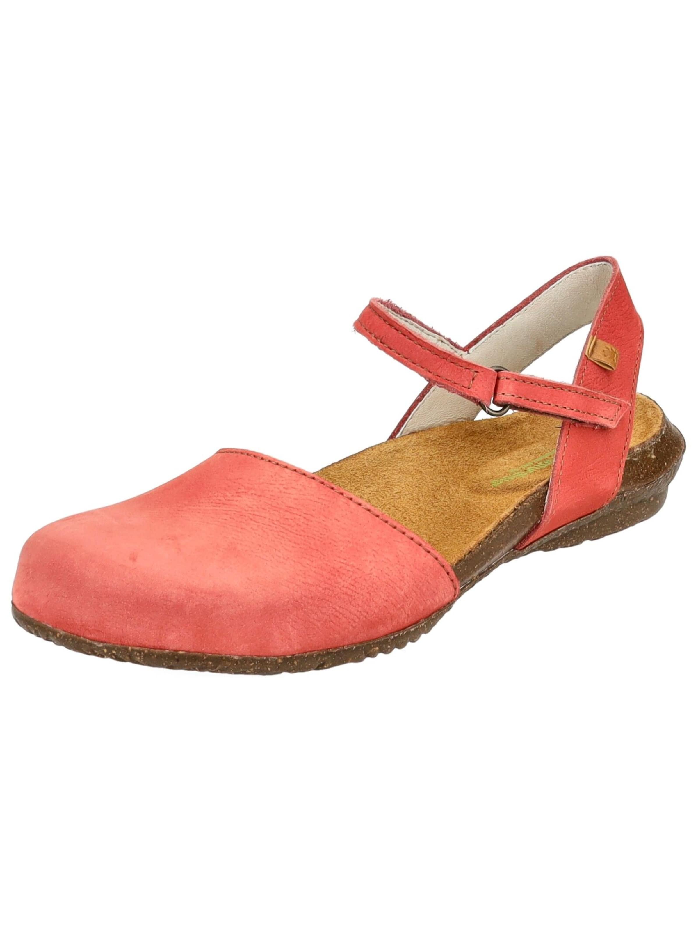 Ballerines à lanières 'Wakataua' EL NATURALISTA en rouge : devant