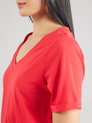 PIECES - Camiseta 'PCRIA' en rojo