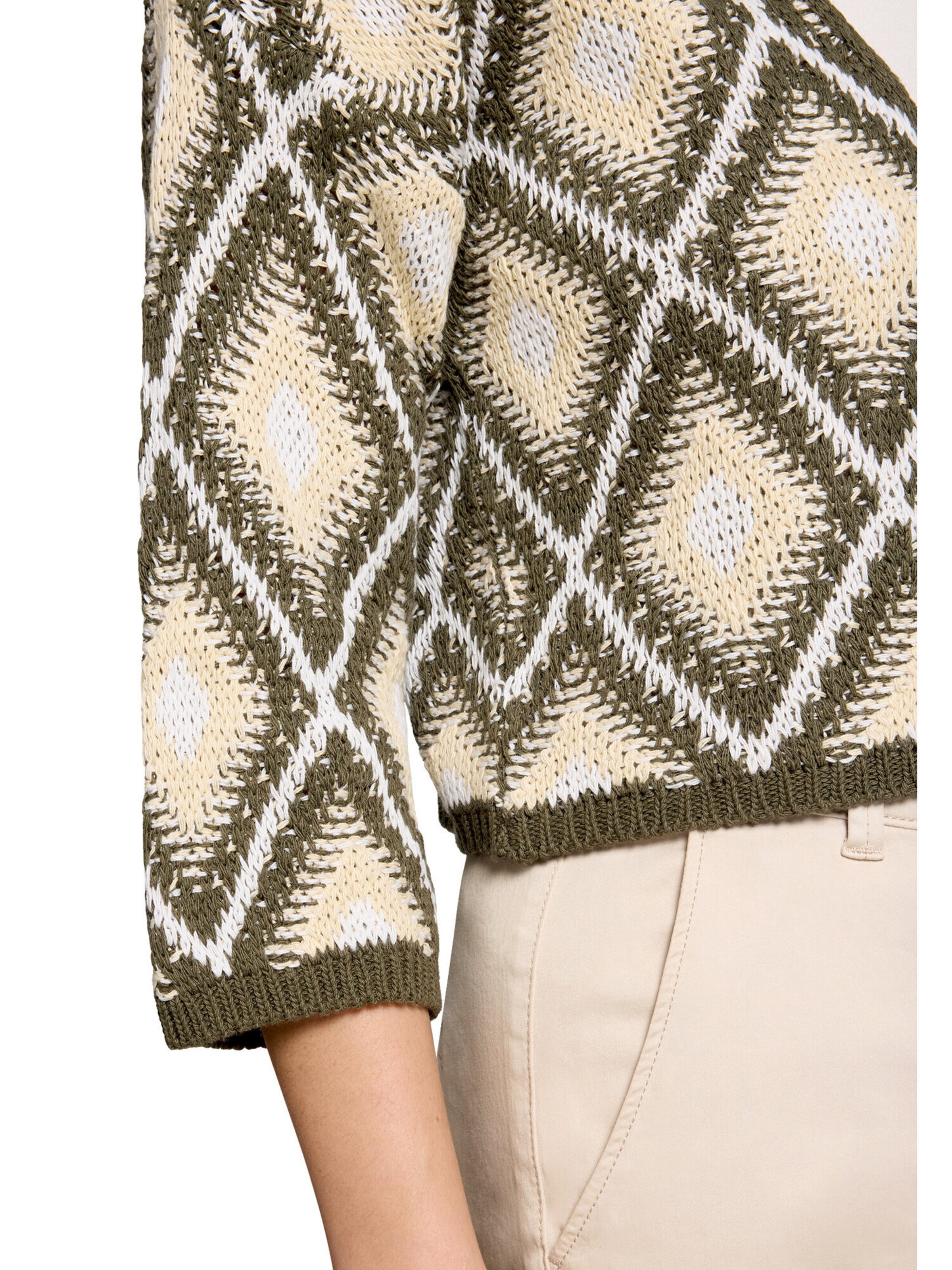 Cardigan Cartoon en vert