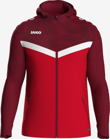 JAKO Sportjacke in Rot: Vorderseite