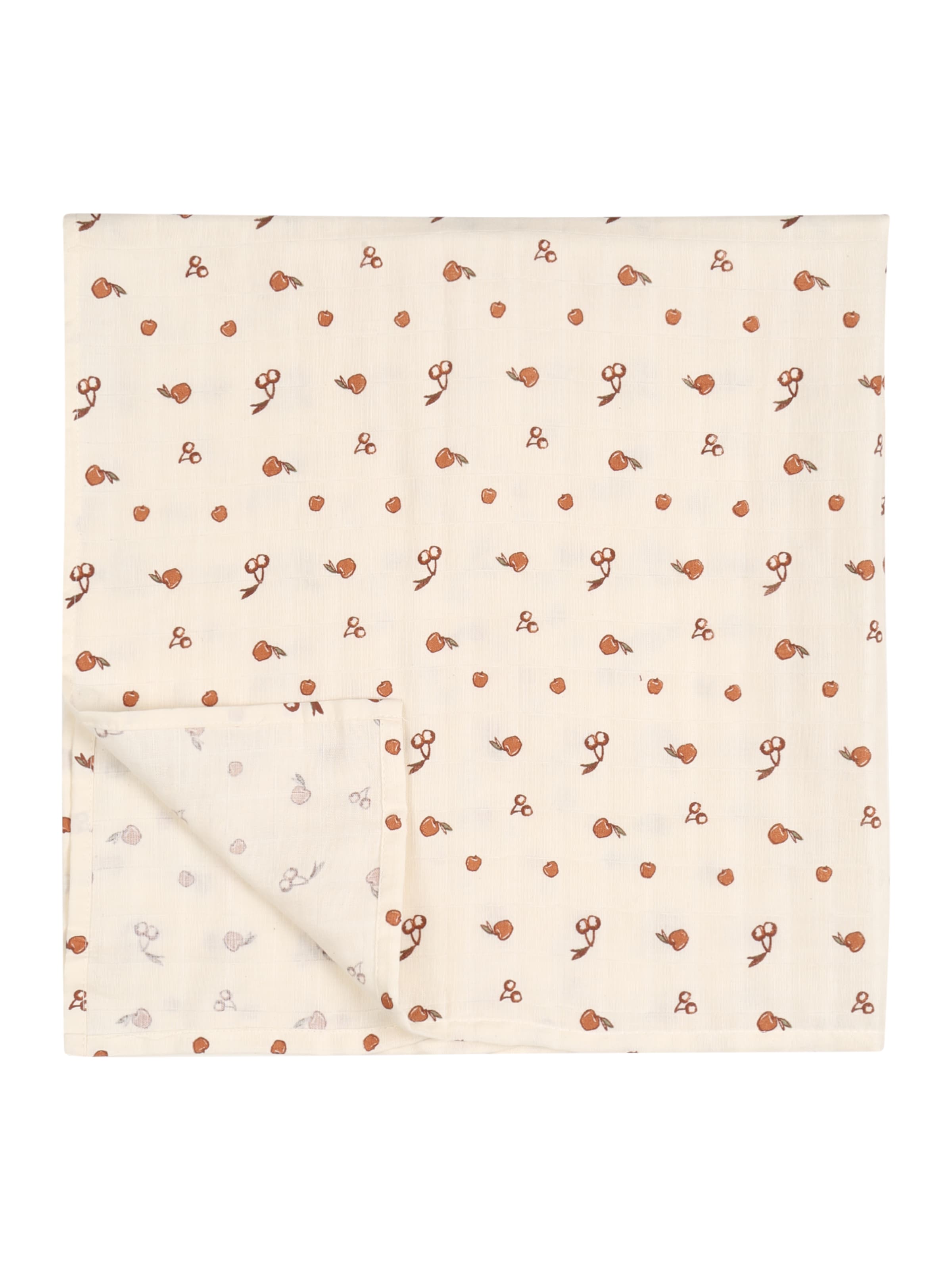 Copertina per neonati di Fixoni in bianco: frontale