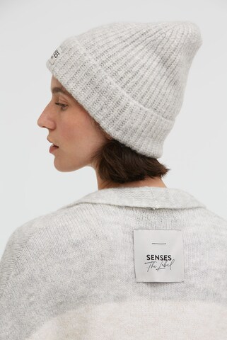 SENSES.THE LABEL Knit Cardigan in Grey