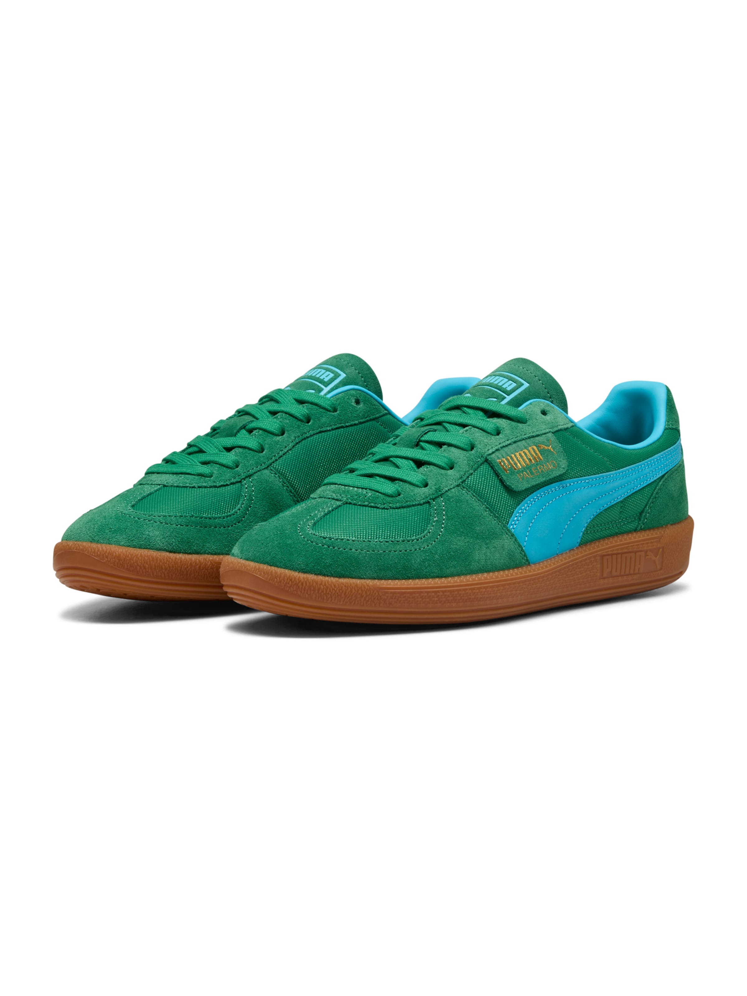 Baskets basses 'Palermo' PUMA en vert