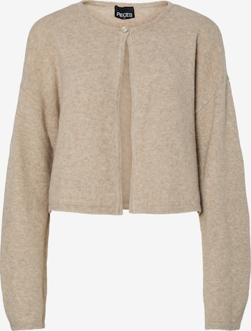 Cardigan 'PCMARCELLO' PIECES en gris : devant