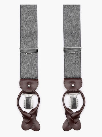 Profuomo Suspenders in Grey