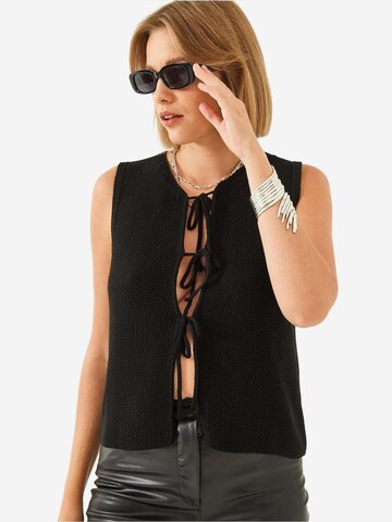 Bianco Lucci - Colete de malha em preto